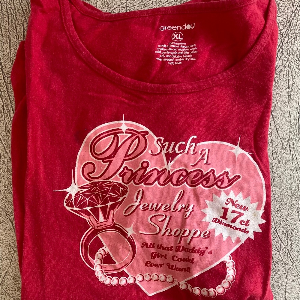 Princess shirt sleeved shirt